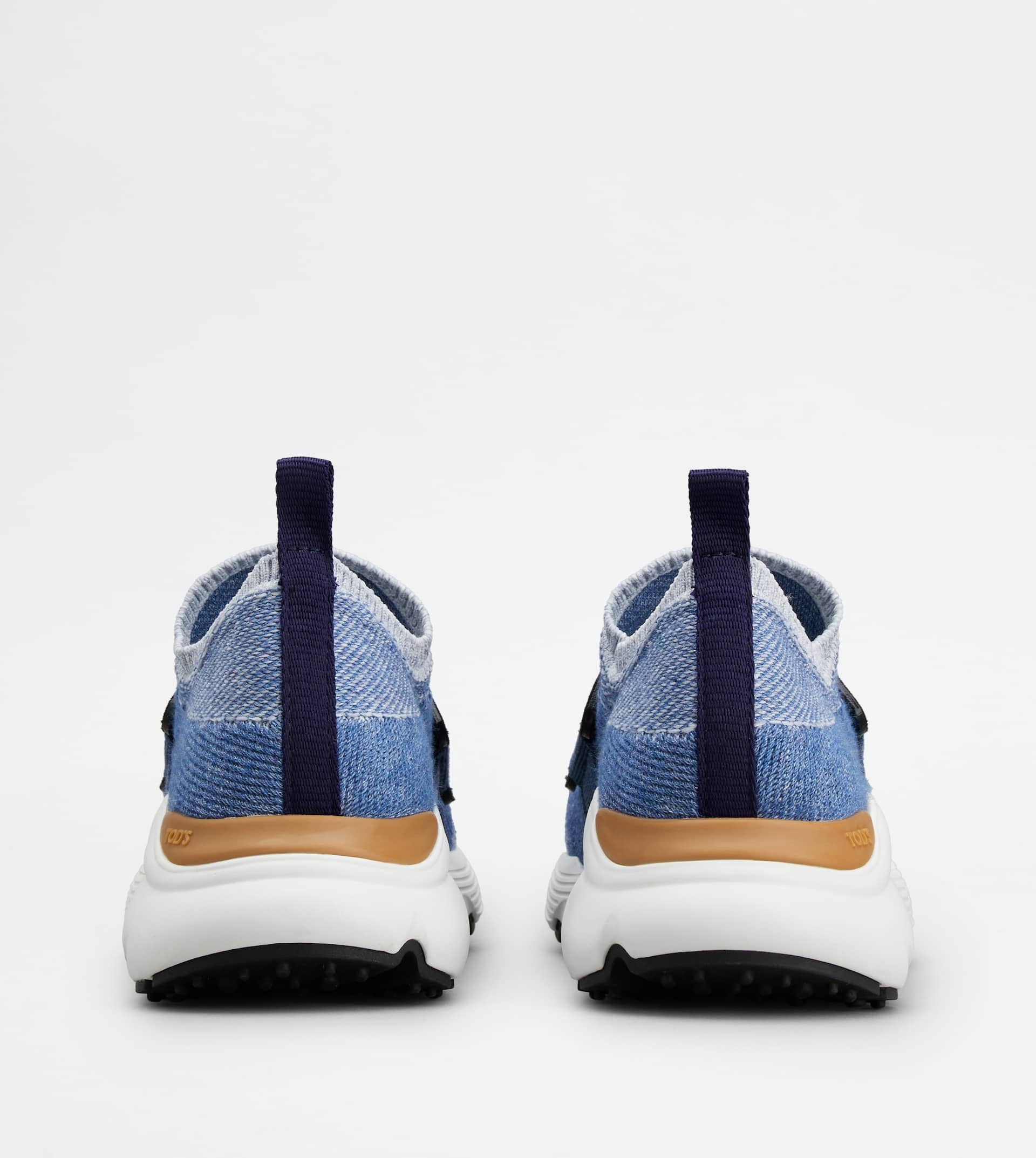 SLIP-ON SNEAKERS IN DENIM - LIGHT BLUE - 2