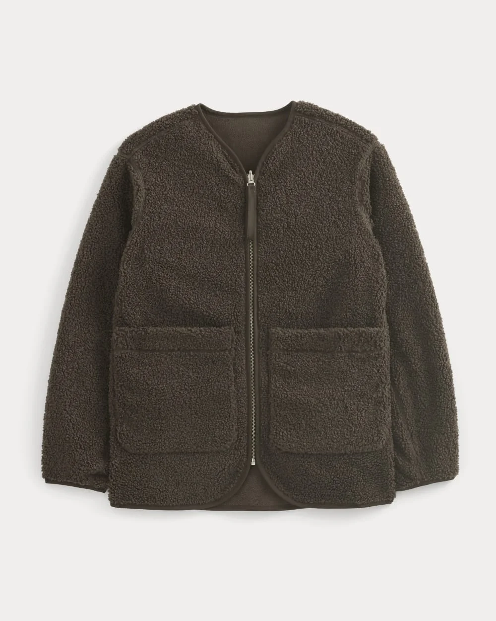 REVERSIBLE TEDDY JACKET - 1