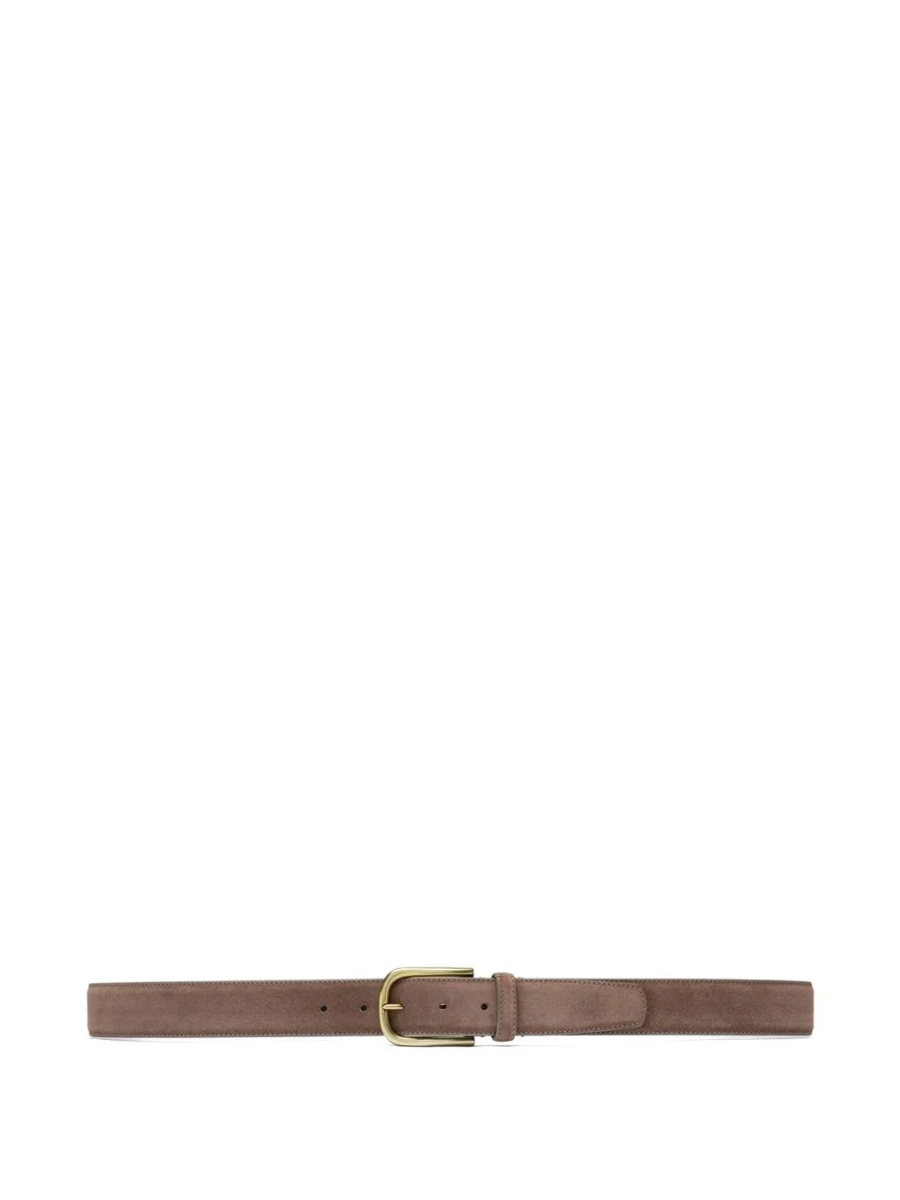 leather buckle belt - 1