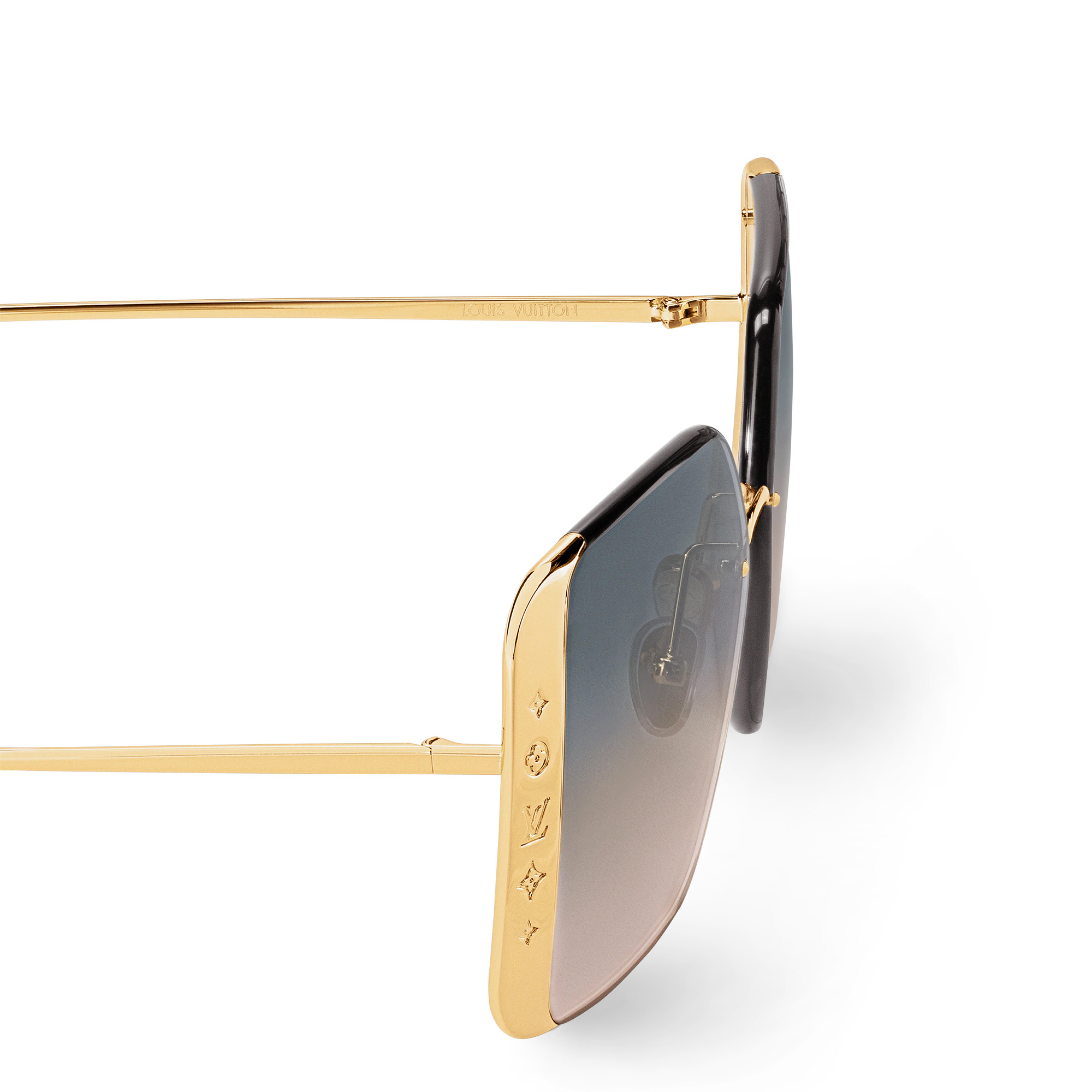 LV Moon Metal Square Sunglasses - 4
