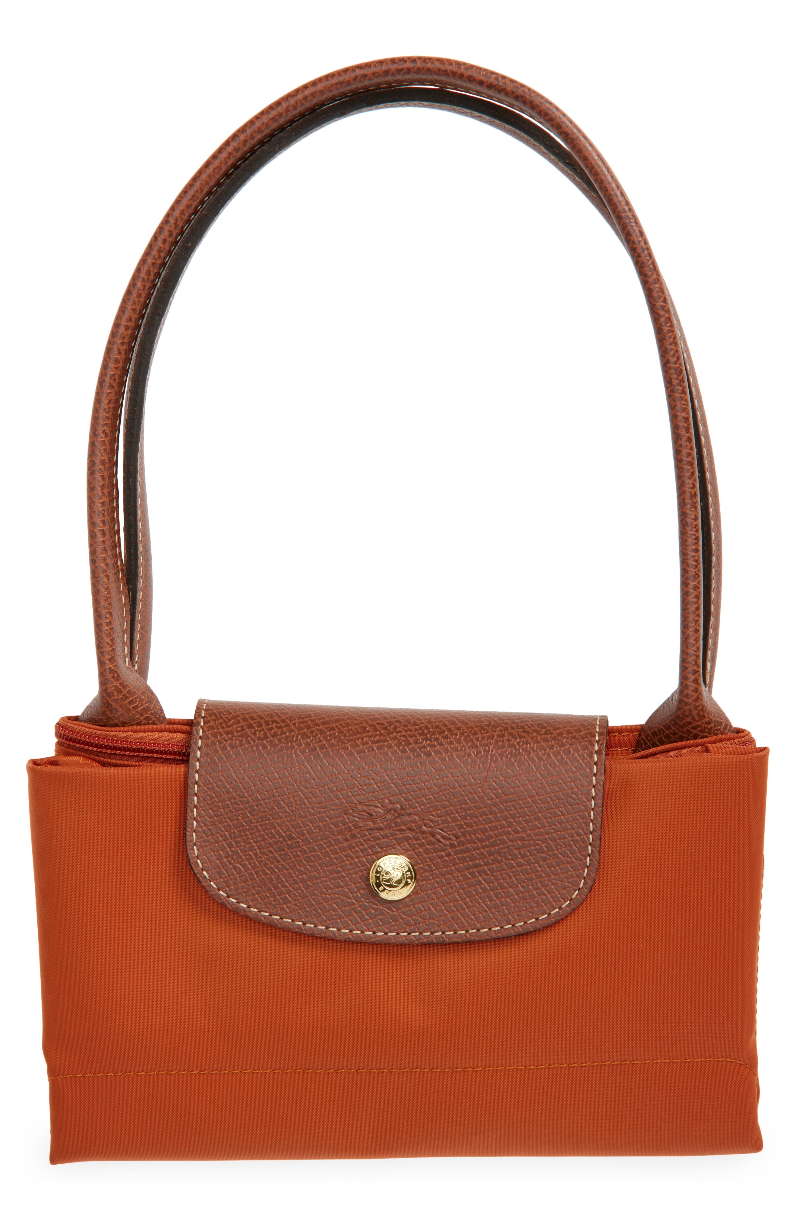Longchamp Medium Le Pliage Nylon Shoulder Tote in Brick at Nordstrom - 7