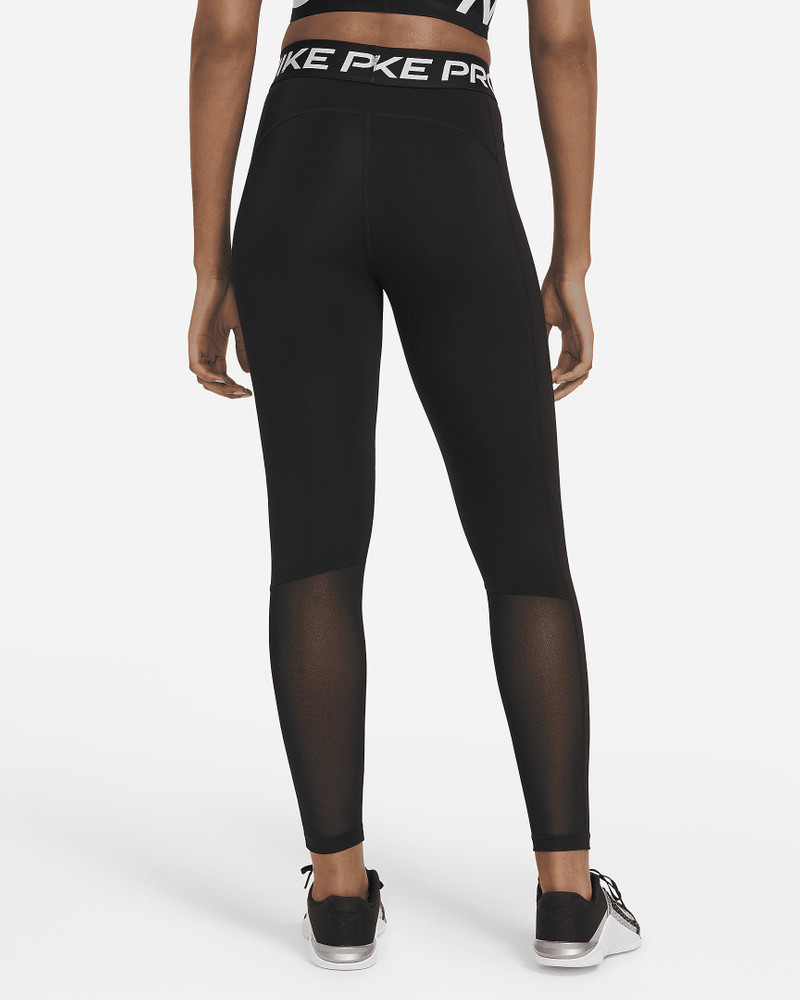 Nike Nike Pro Women's Mid-Rise Mesh-Paneled Leggings outlook