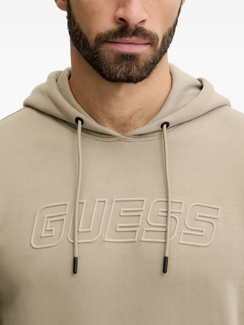 logo-print hoodie 4