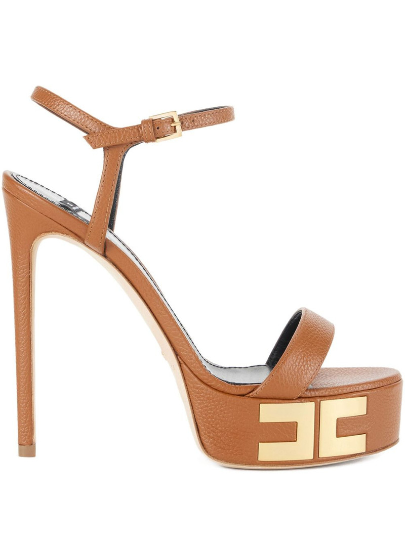 135mm Vertigo platform ankle-strap sandals 1