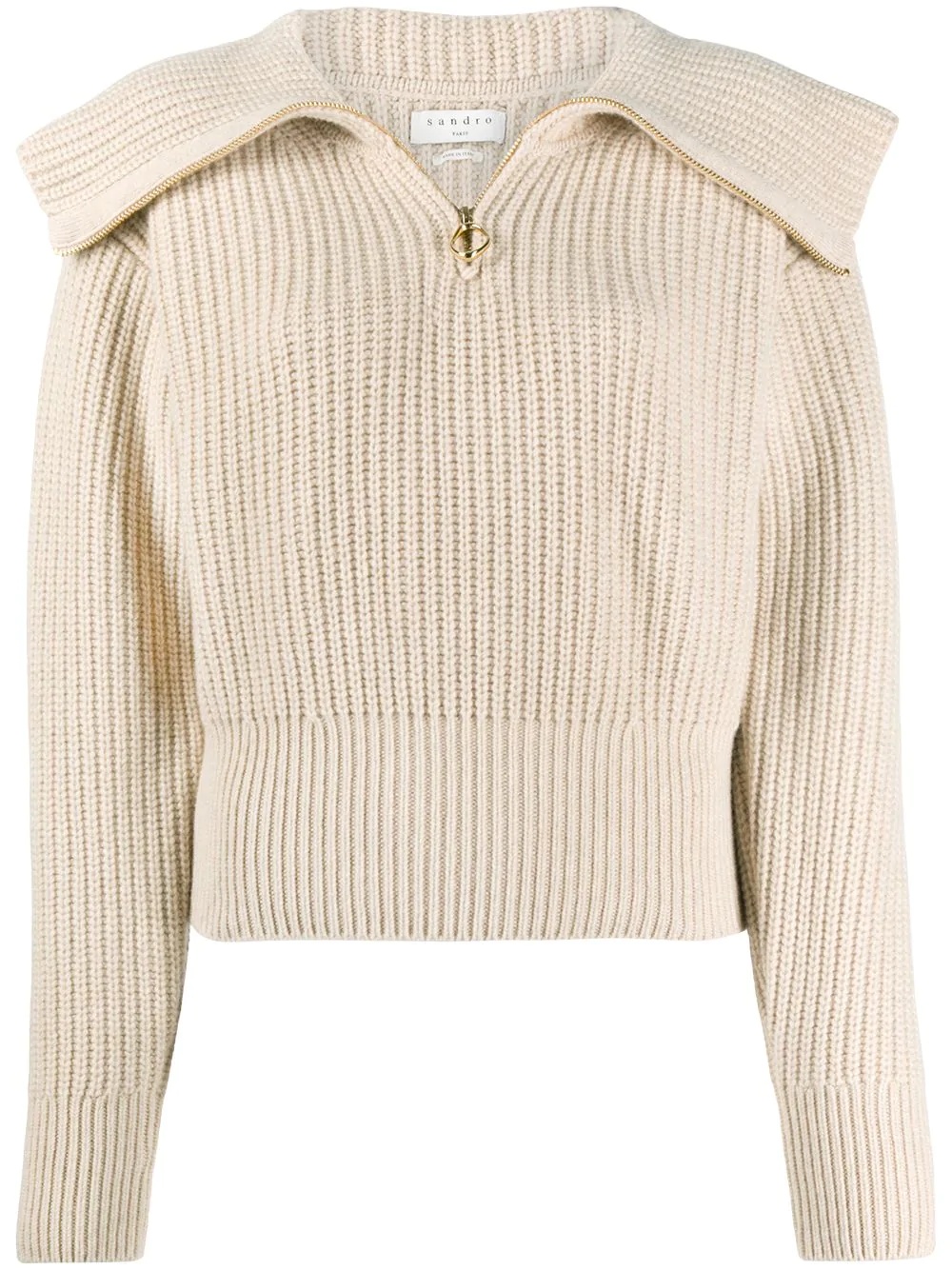 Emmanuel zip-up jumper - 1