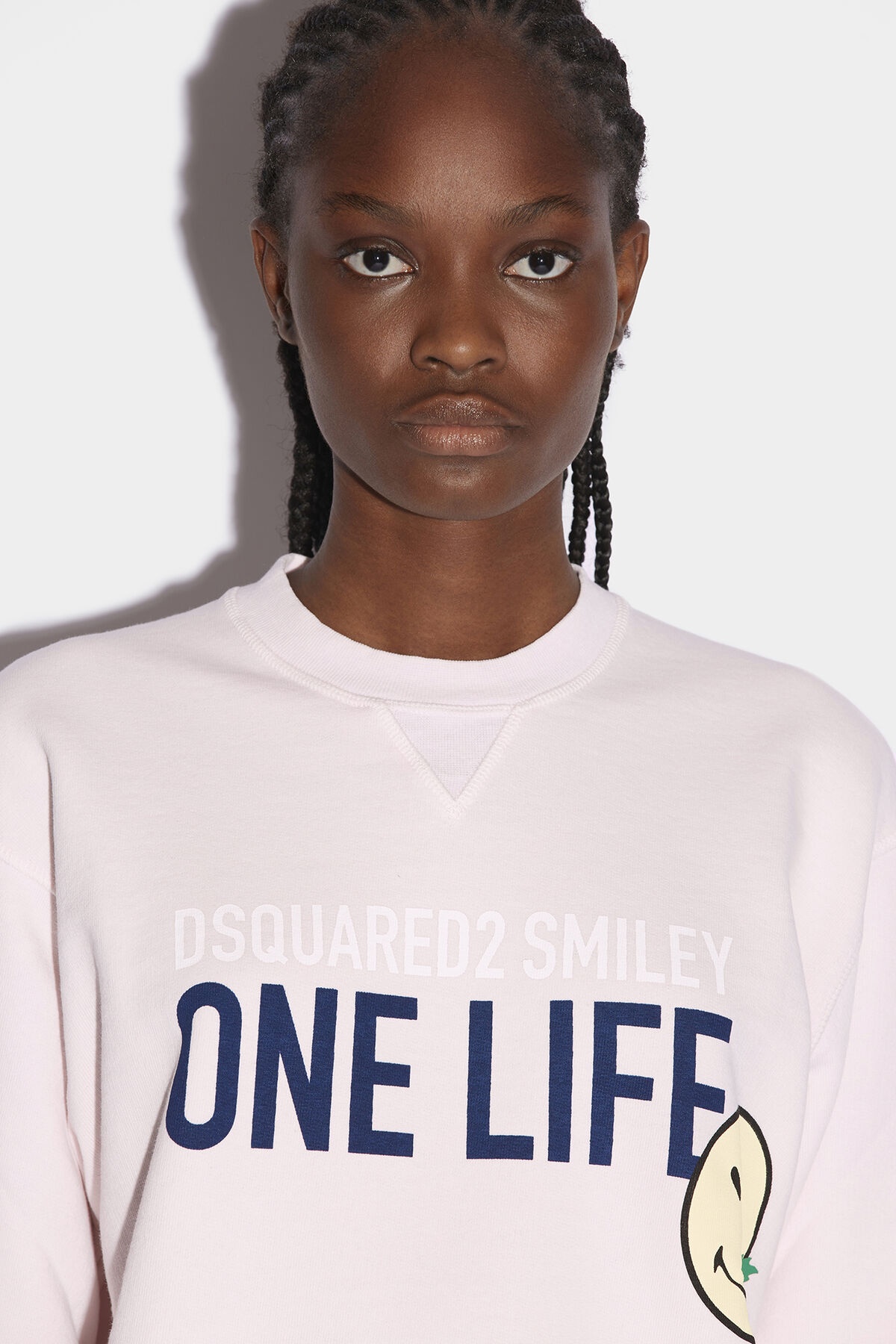 SMILEY ORGANIC COTTON COOL FIT SWEATSHIRT - 3