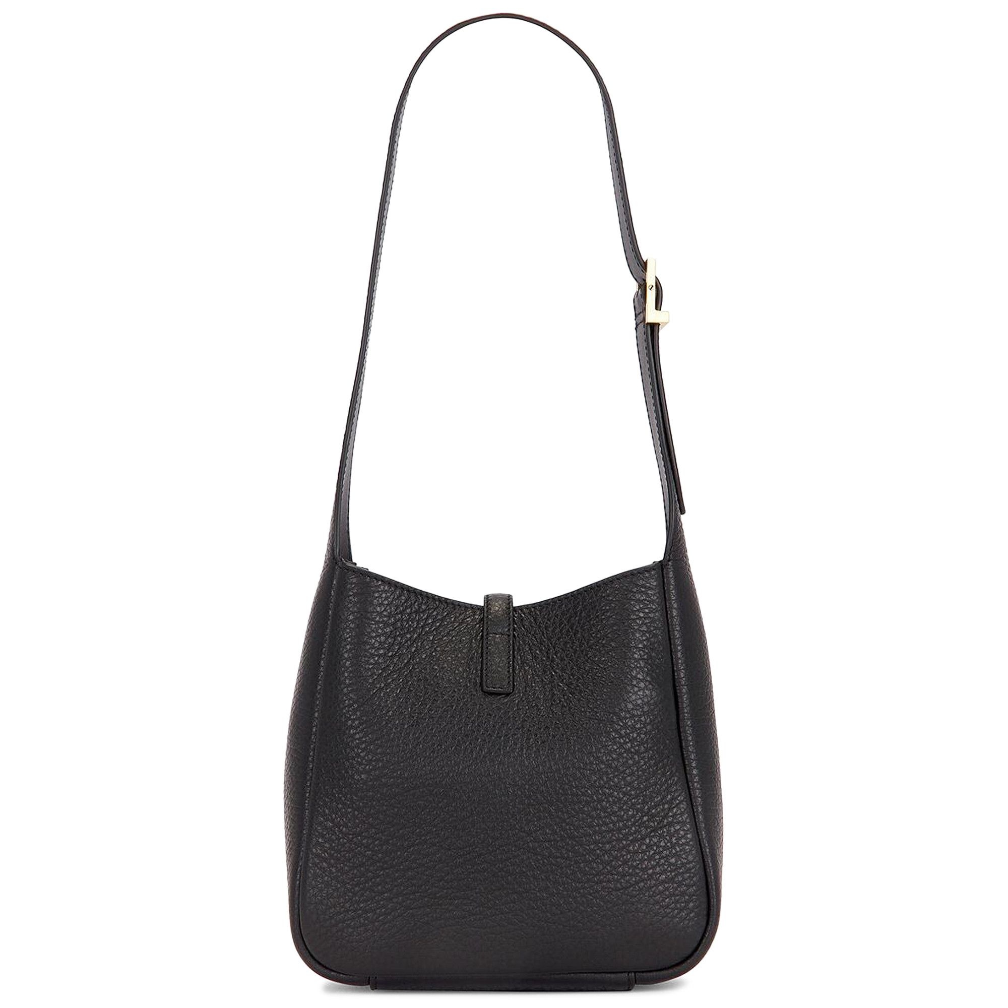 Saint Laurent Le 5 Á 7 Grained Leather Bag 'Black' - 2