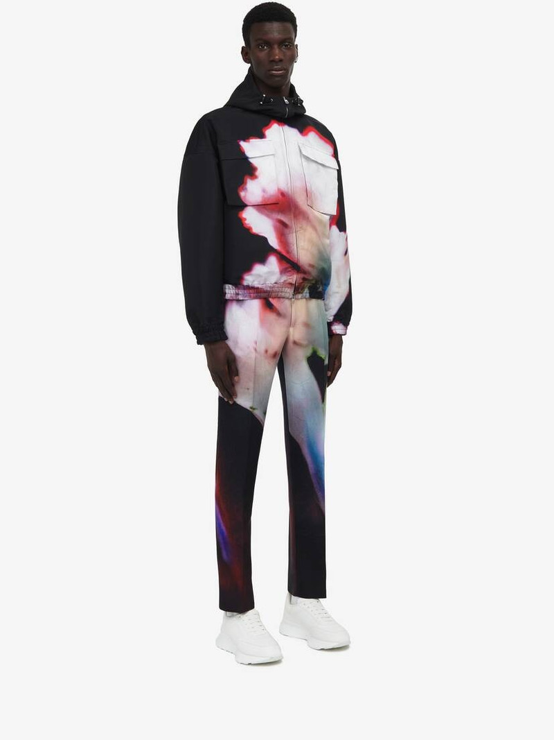 Men's Solarised Flower Windbreaker in Multicolor 3