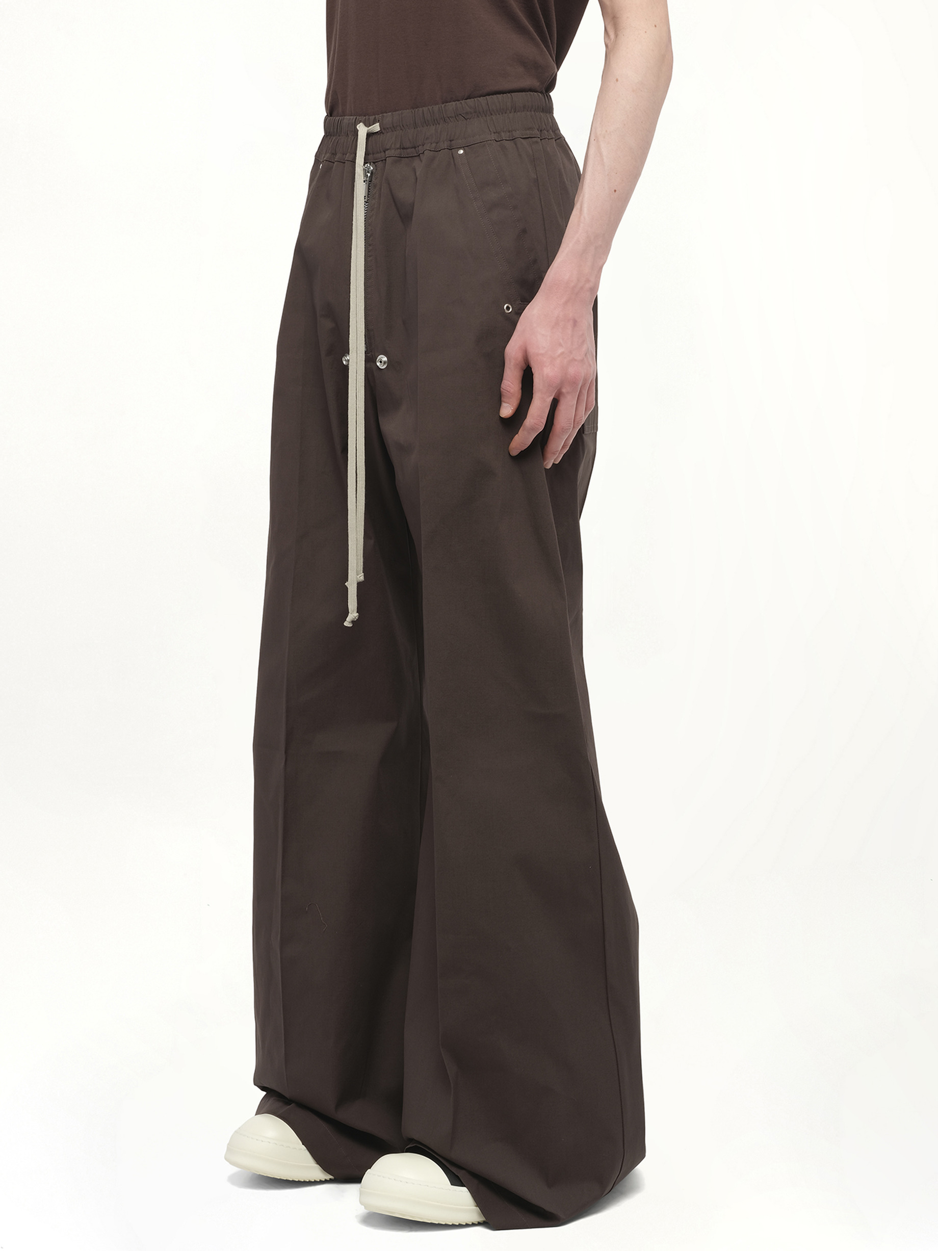 Wide Bela Pants in Dark Dust - 5