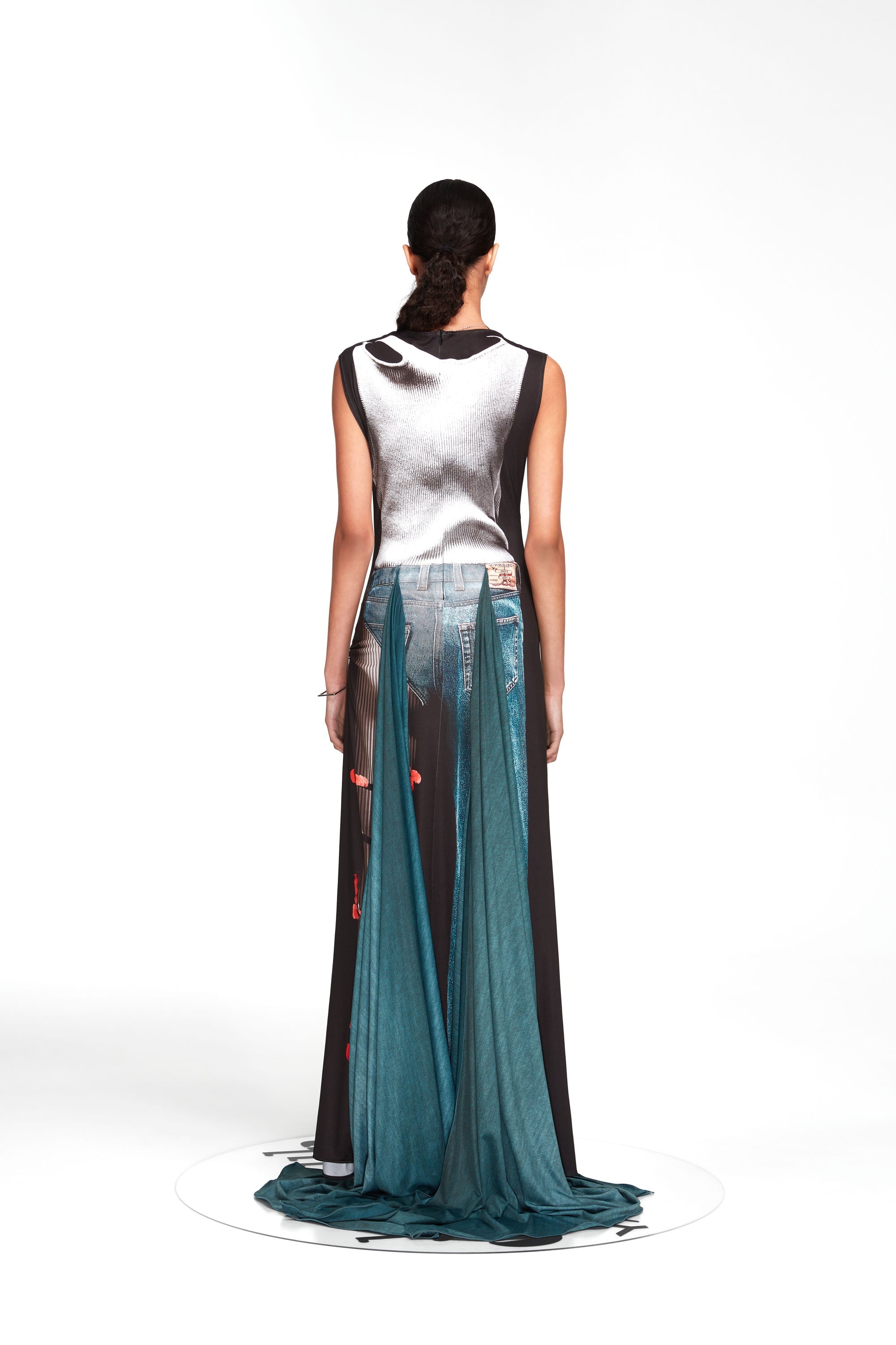 Trompe L'Oeil Pant Dress - 5