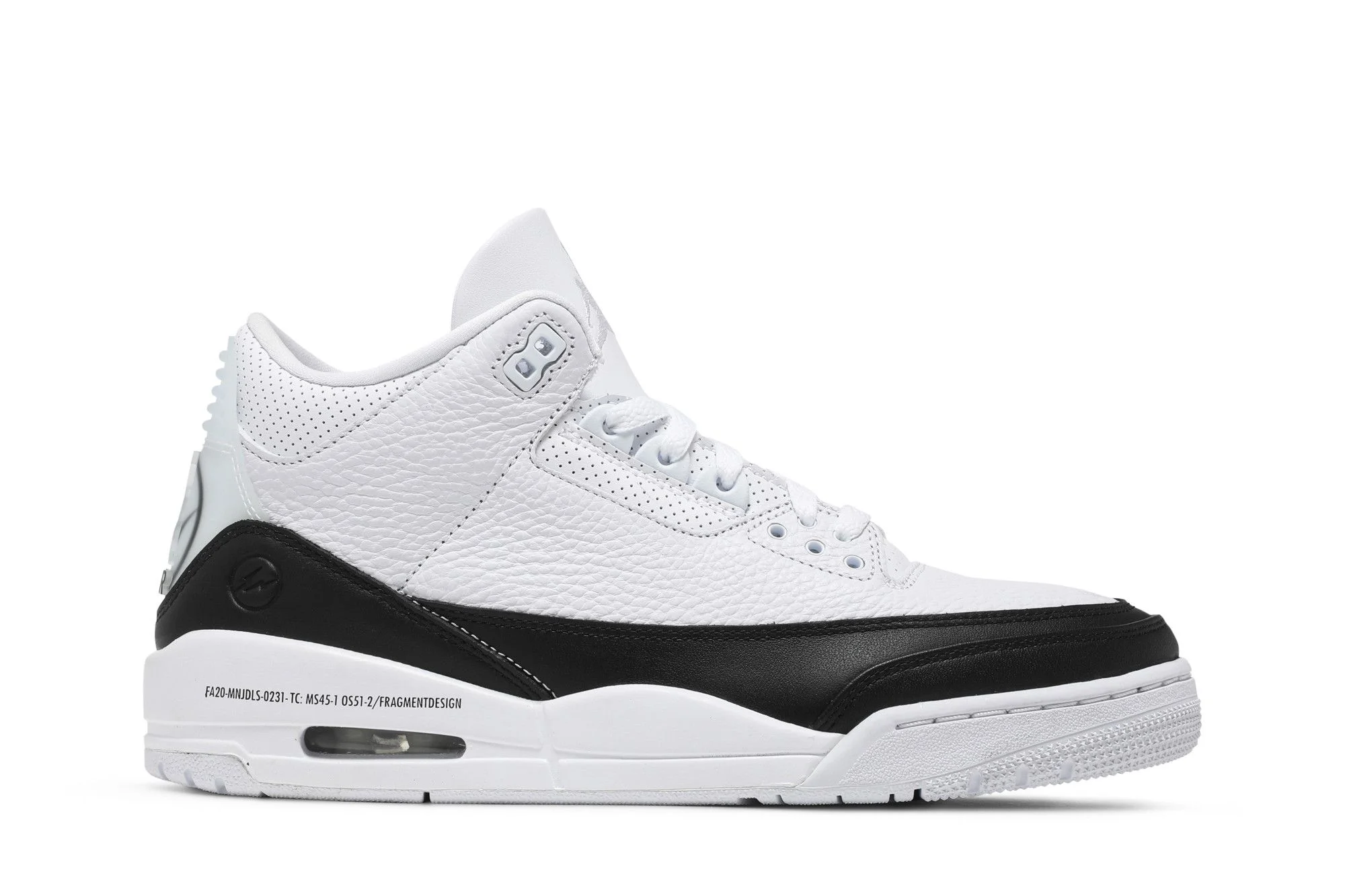 Fragment Design x Air Jordan 3 Retro SP 'White' - 1