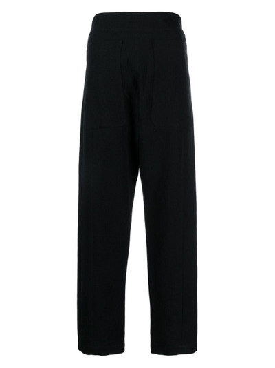 Toogood elasticated-waistband cotton trousers outlook