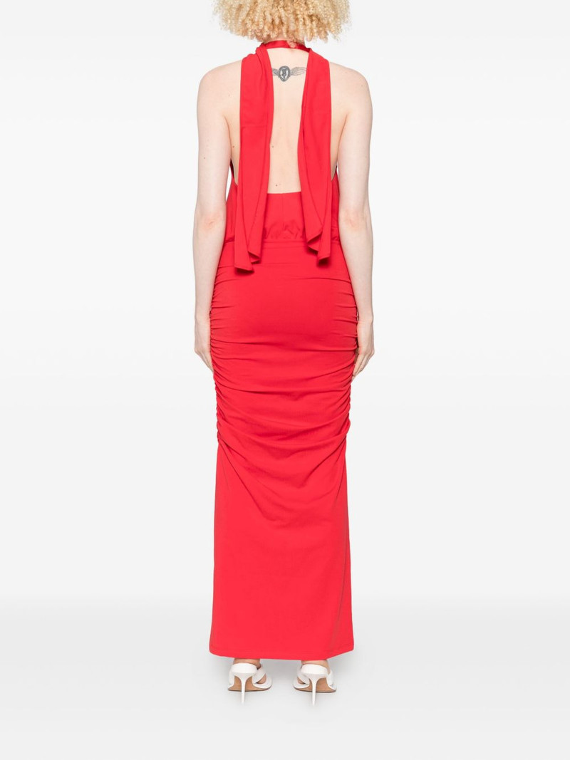 v-neck maxi dress 4