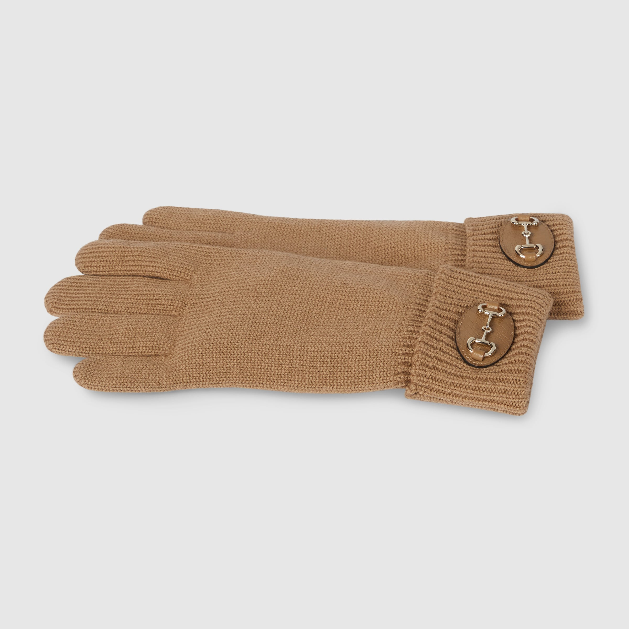 Wool gloves with Horsebit - 2