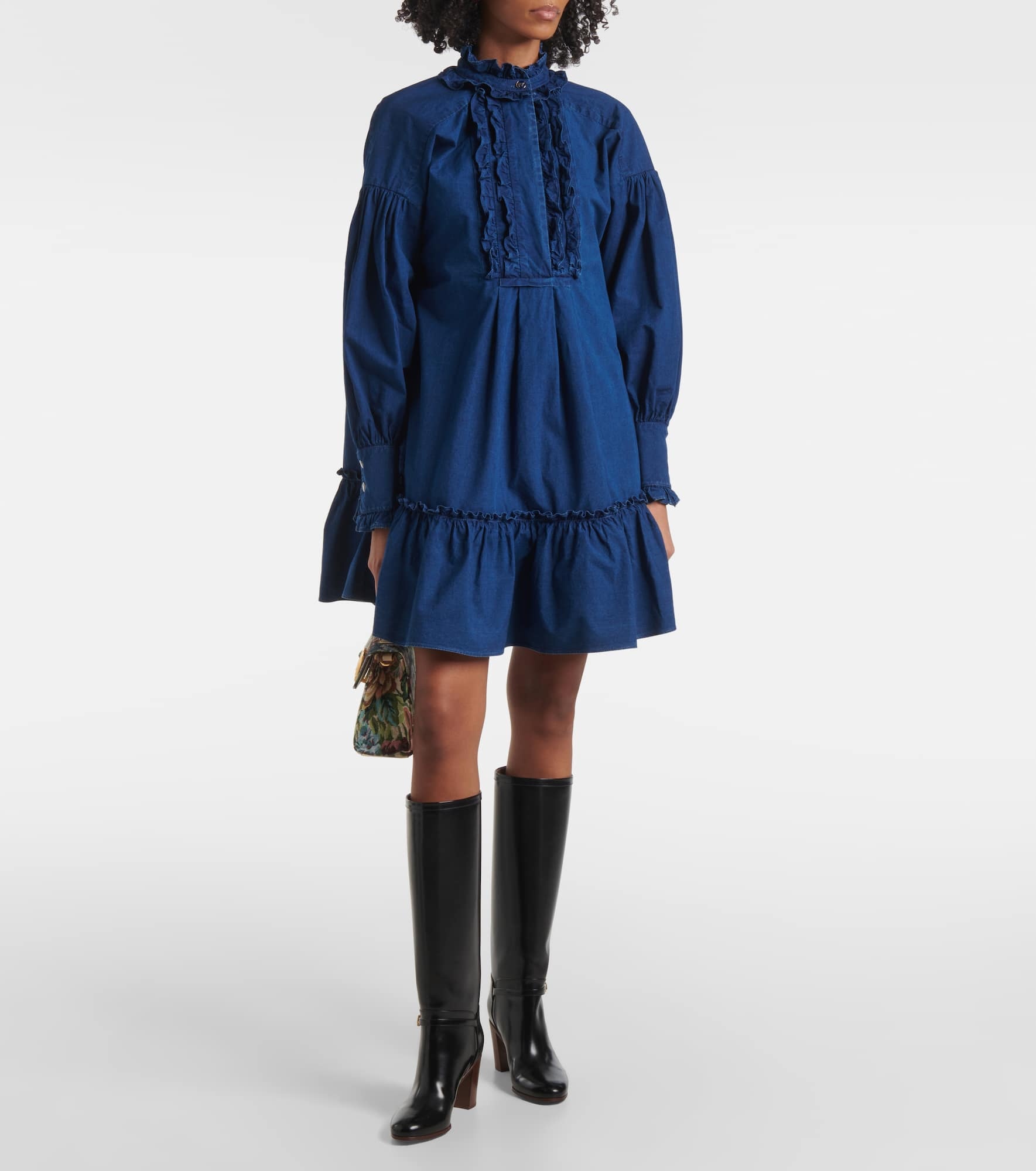 Denim minidress - 2