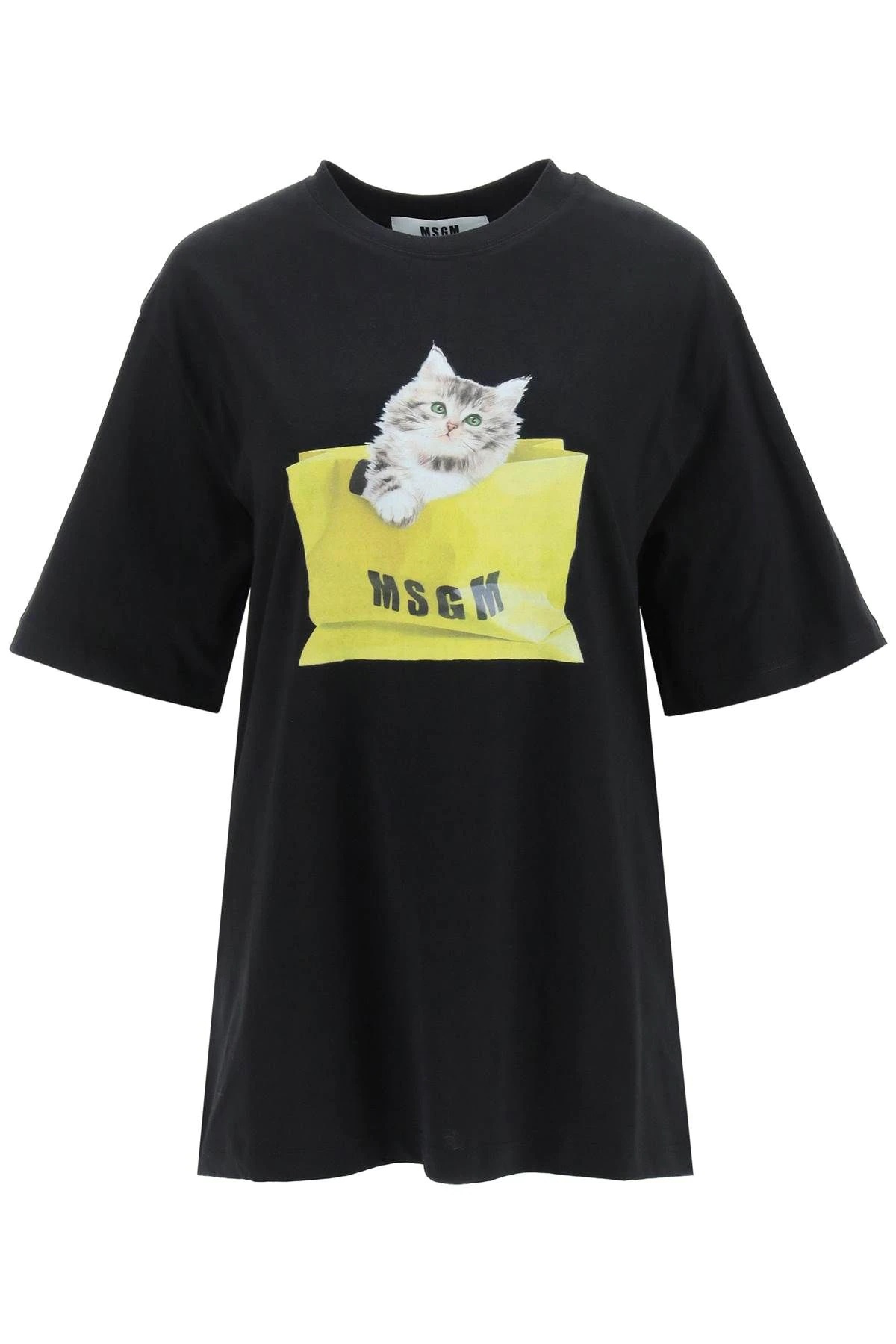 CAT LOG BAG T-SHIRT - 1