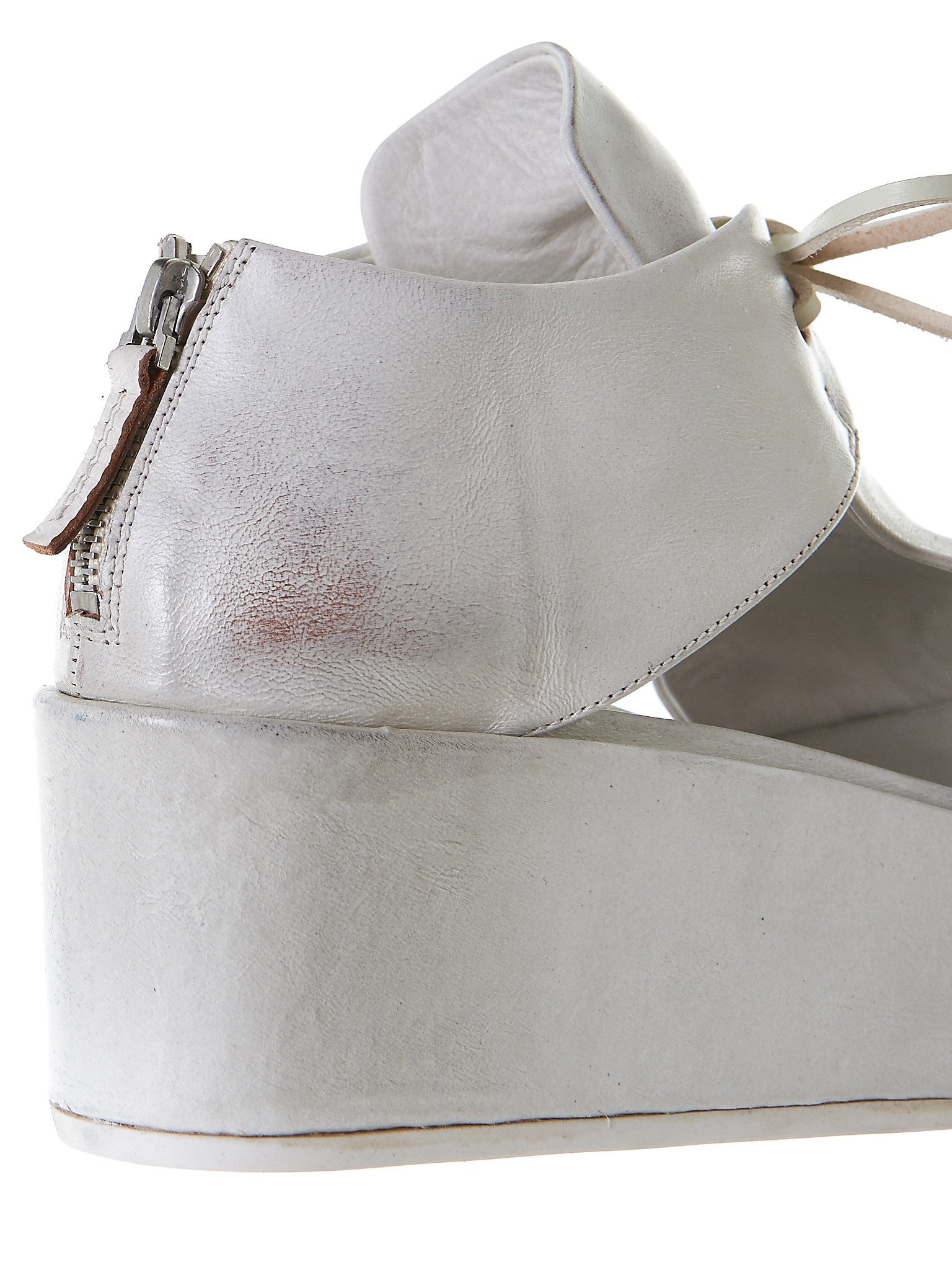 Lace-Up Platform Shoes - 5