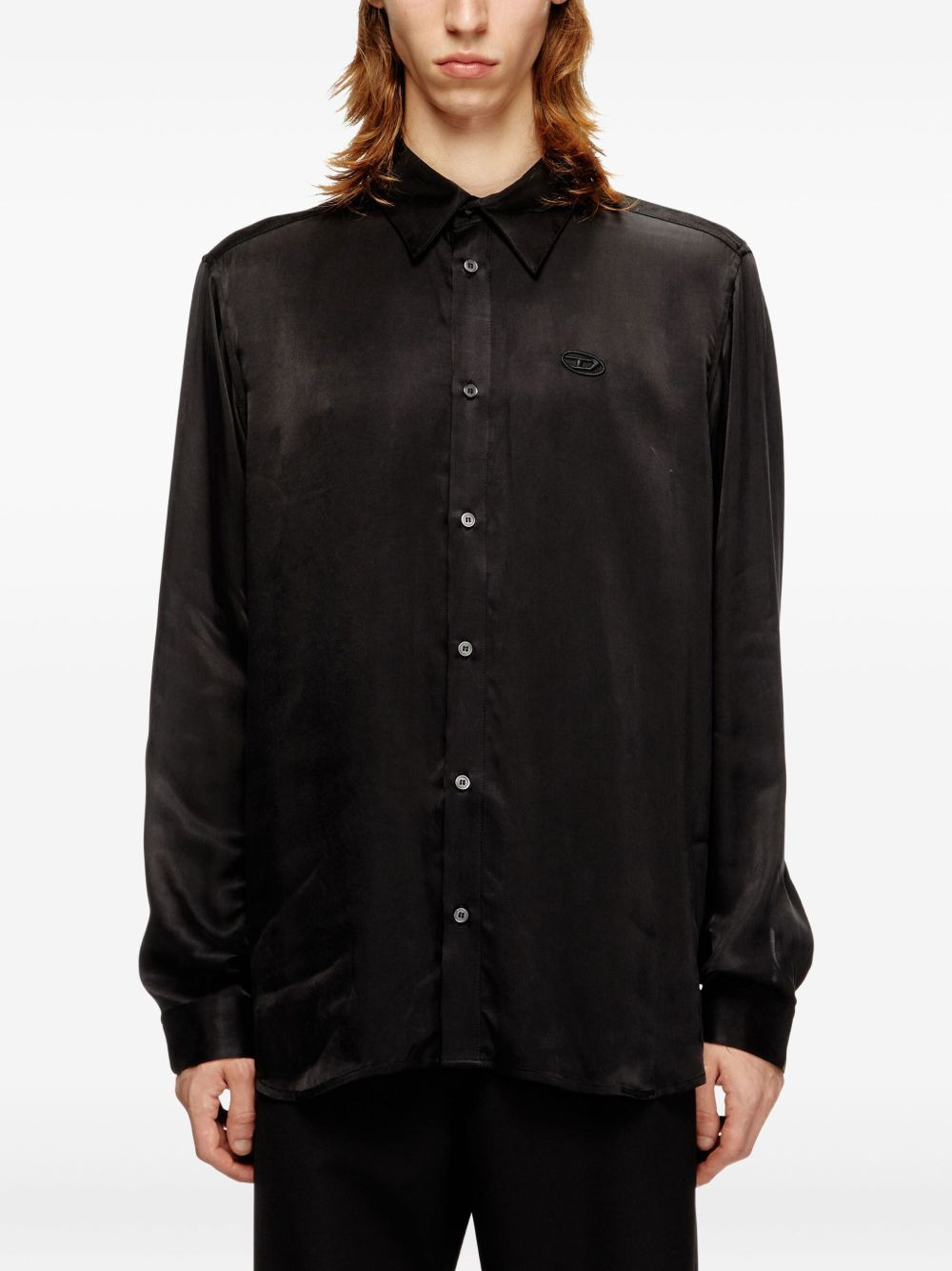 logo-detail shirt - 3