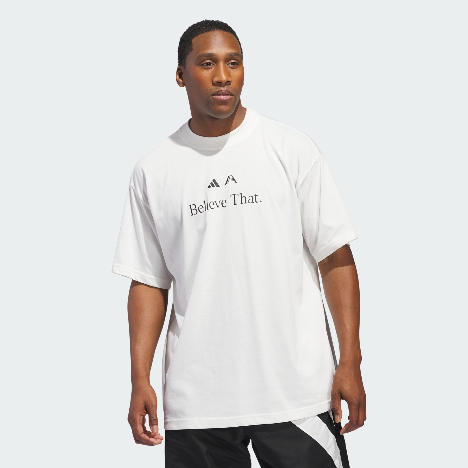 adidas Anthony Edwards Believe That Tee | REVERSIBLE