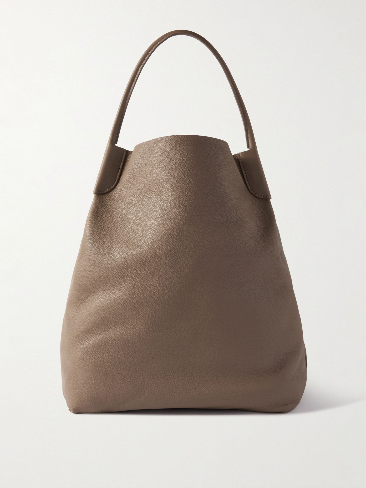 Bale Extra Large Full-Grain Leather Tote Bag Brown - 1