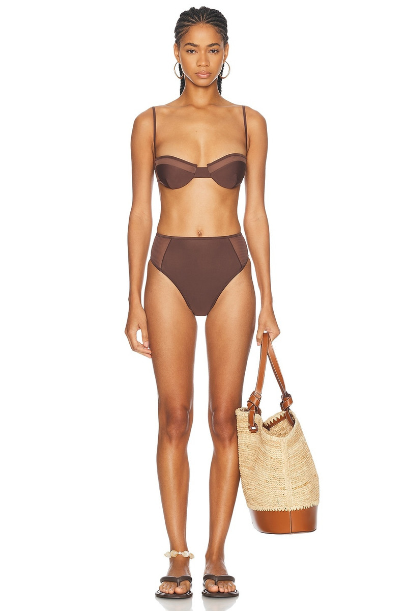 SIR. Dunes Spliced Balconette Bikini Top outlook