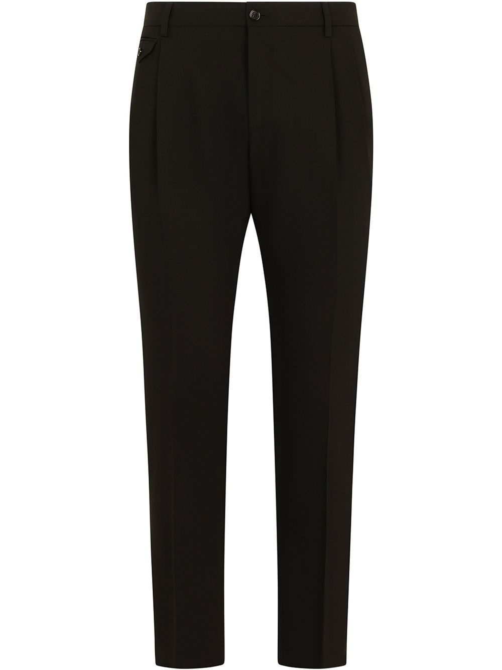 slim-fit tailored trousers - 1