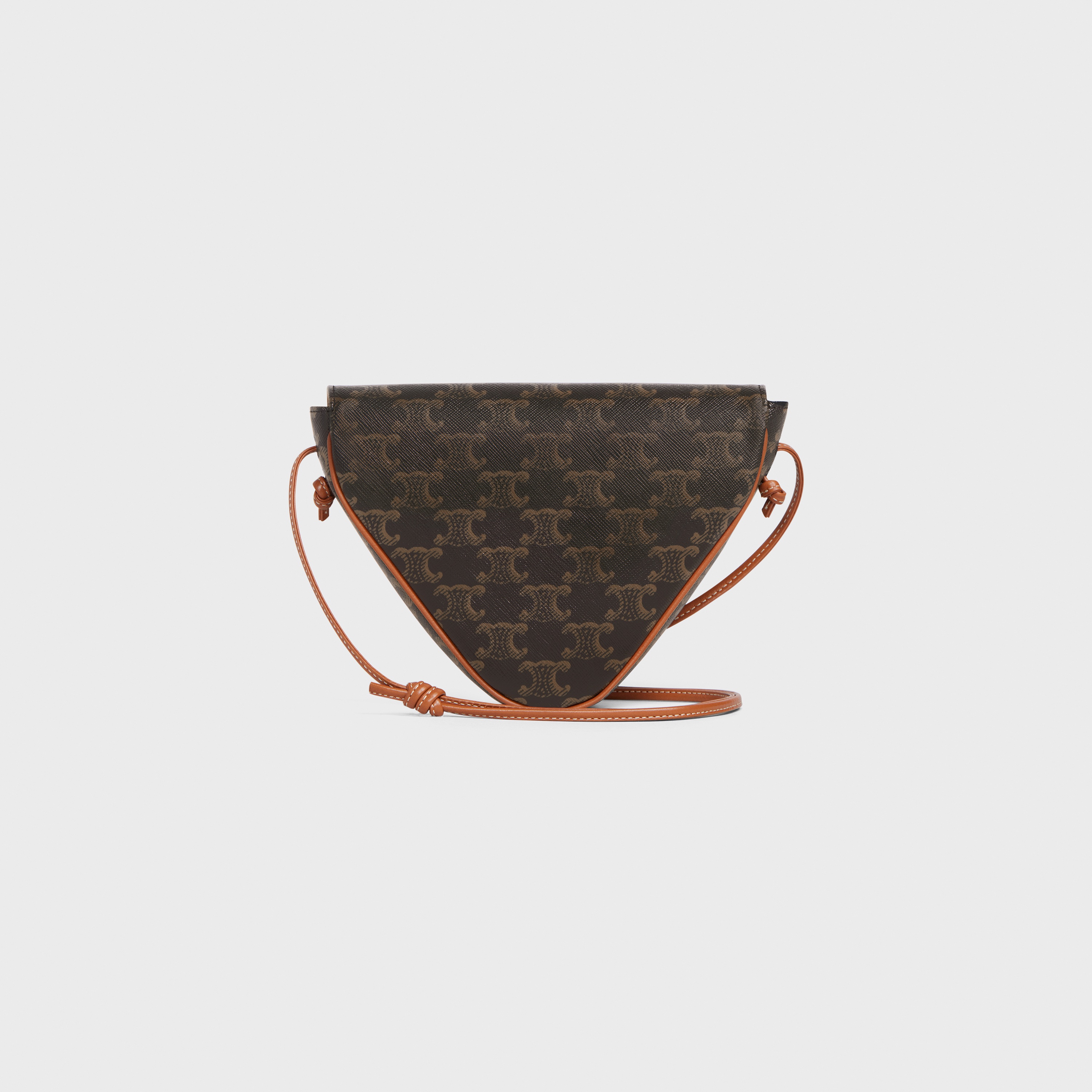 triangle bag in Triomphe Canvas with Celine print - 3