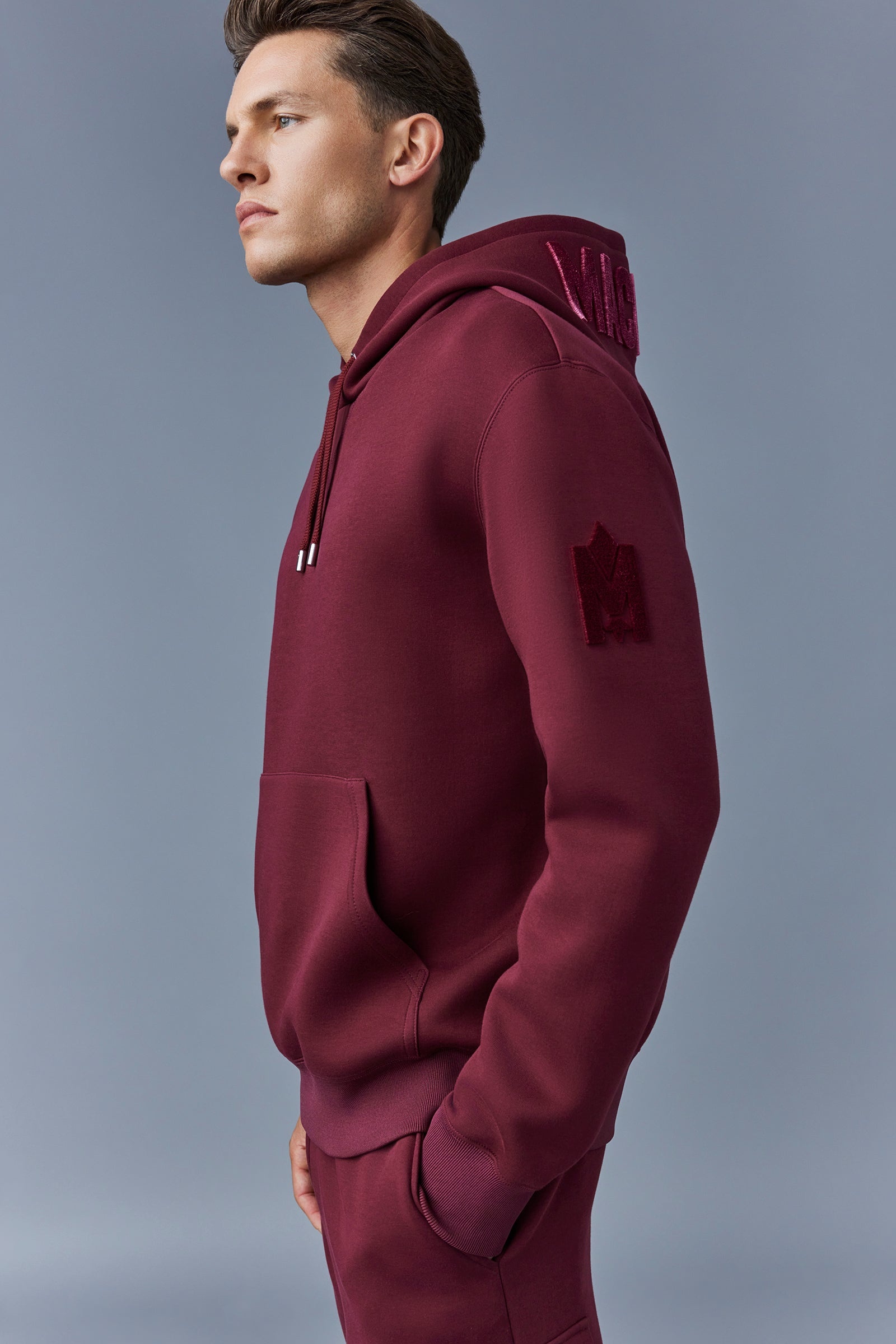 KRYS hoodie with velvet embroidery - 5