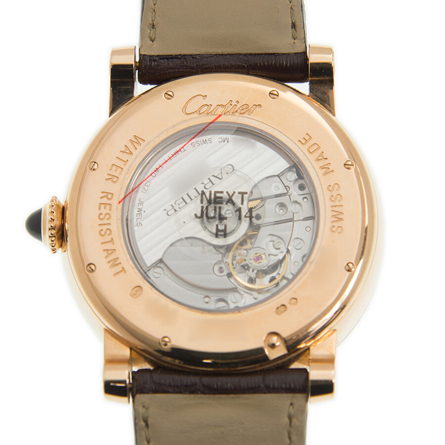 Cartier Rotonde de Cartier Annual Calendar Complication 18 kt Rose Gold Men's Watch W1580001 - 3