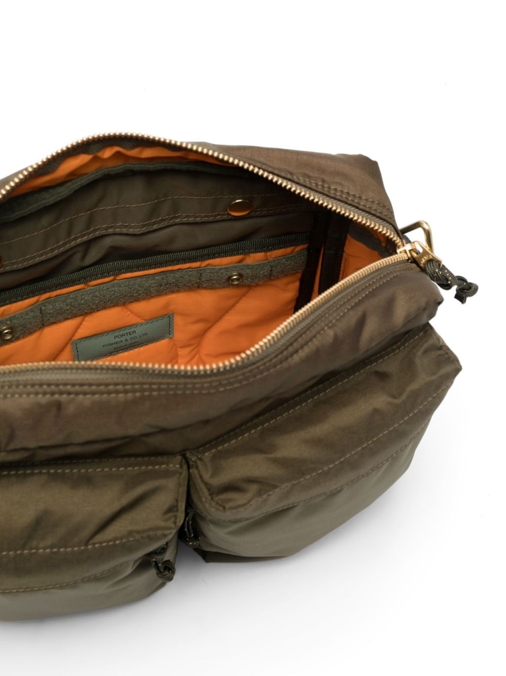 logo-patch messenger bag - 5