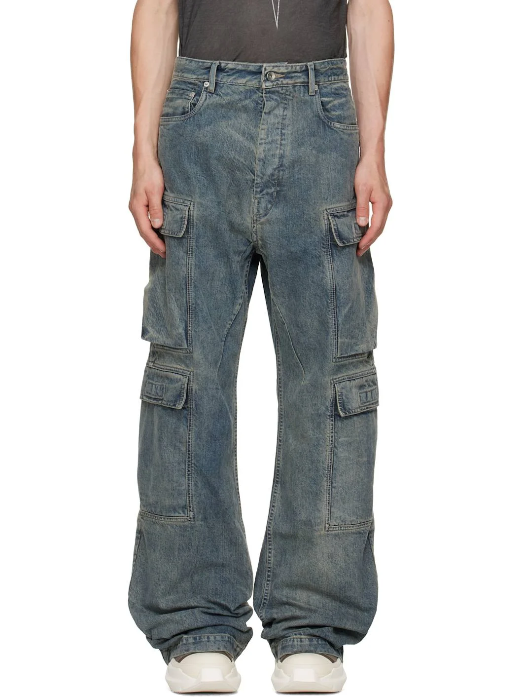 Blue Tower Double Cargo Jeans - 1