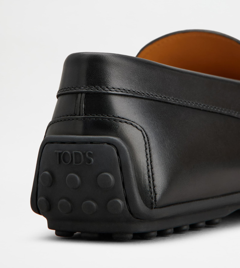 CITY GOMMINO LOAFERS IN LEATHER - BLACK 6