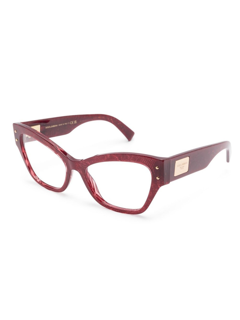 Dolce & Gabbana cat eye glasses outlook