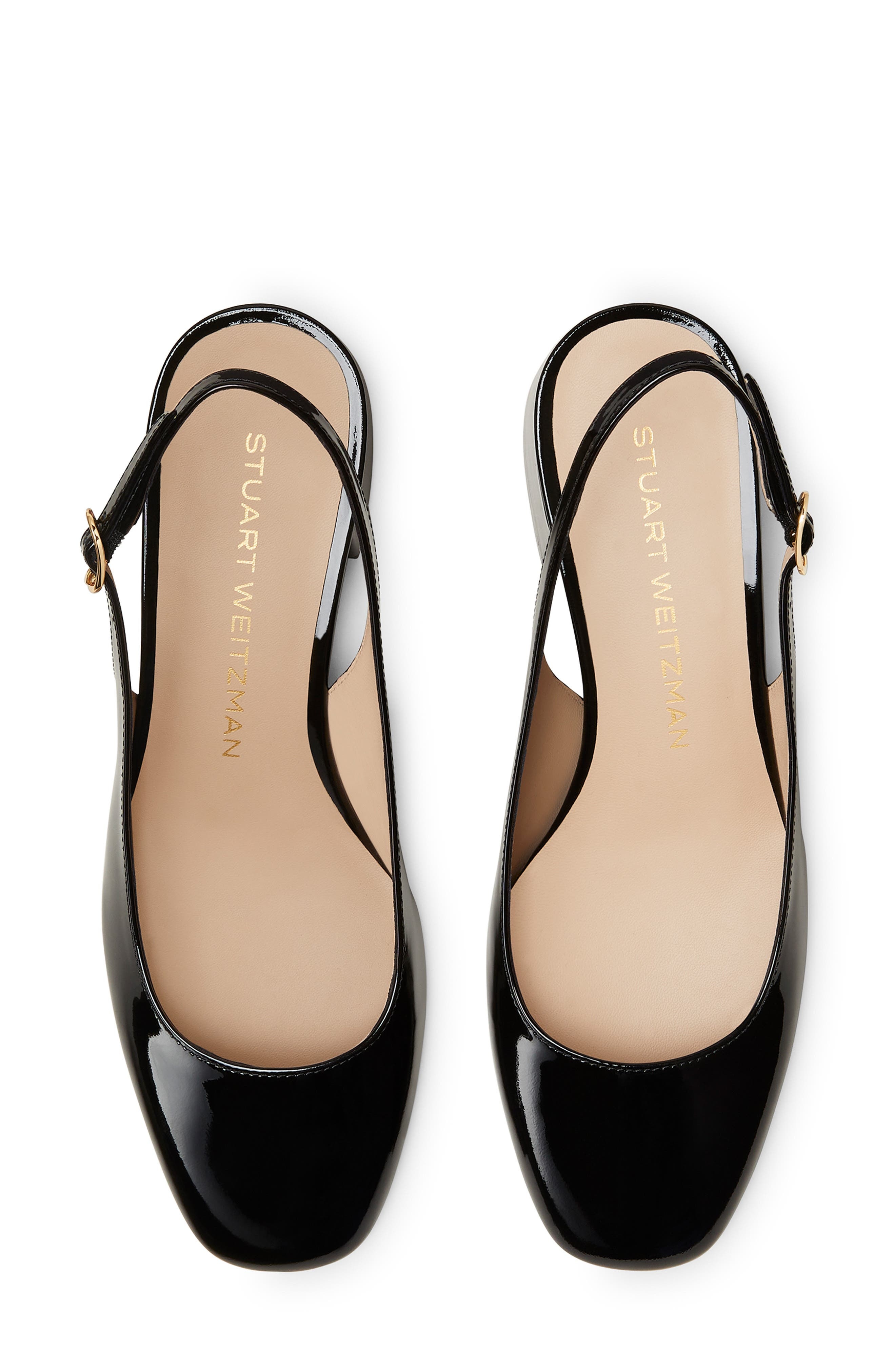 Stuart Weitzman Maeve Slingback Pump in Black at Nordstrom - 4