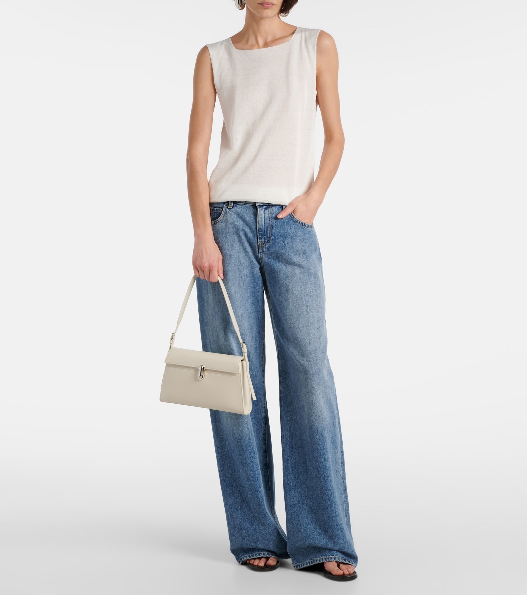 Symmetry 19 leather shoulder bag - 5