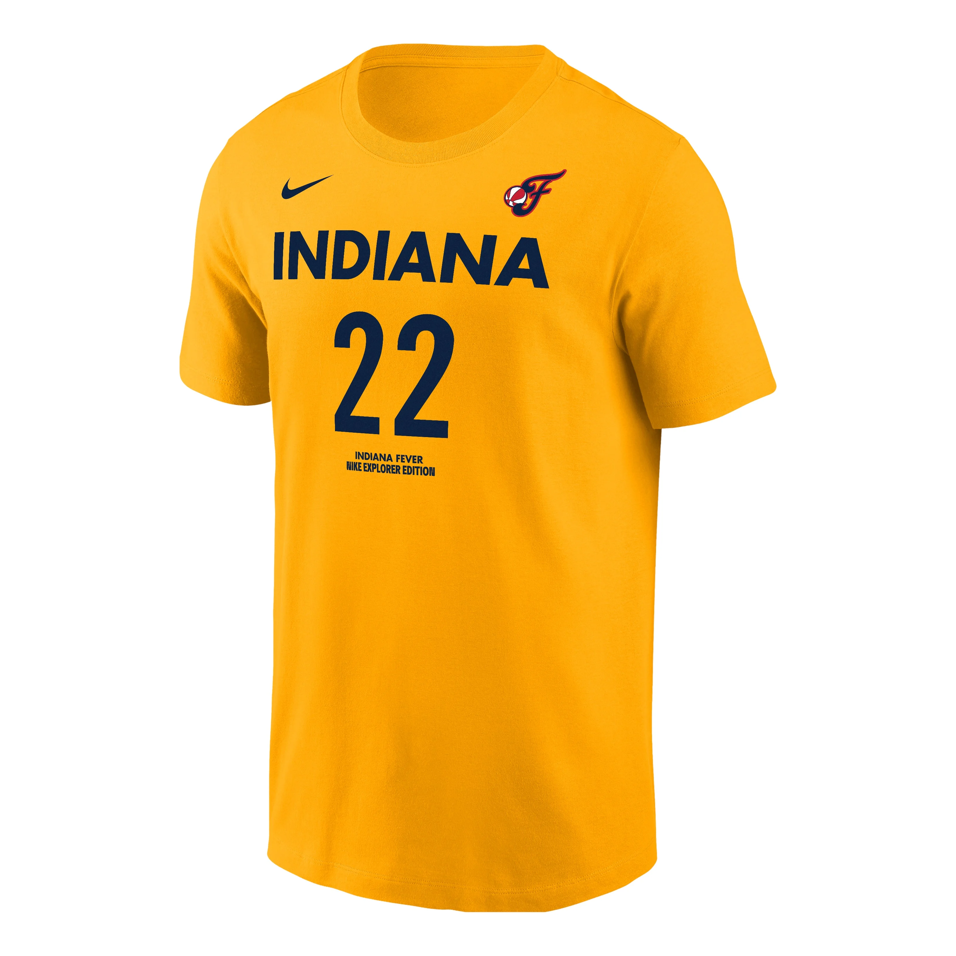 Nike x Caitlin Clark Indiana Fever WNBA T-Shirt 'University Gold' M11332IFCC-GLD - 1
