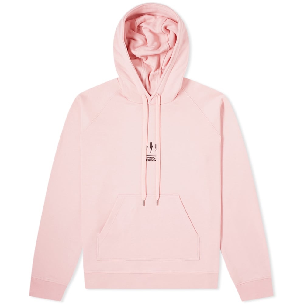 Neil Barrett Lightning Bolt Logo Popover Hoody - 1