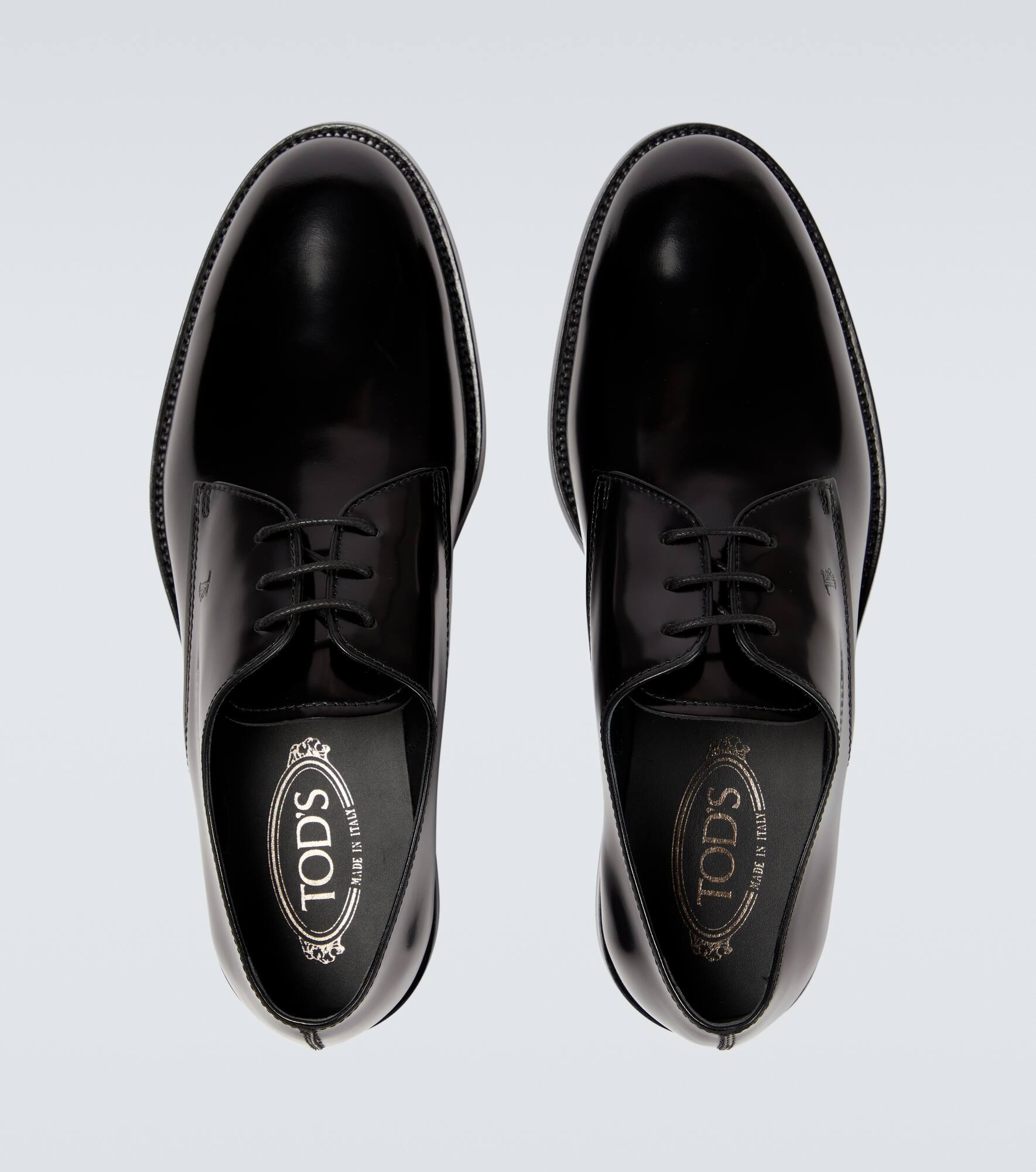 Patent leather Derby shoes - 4