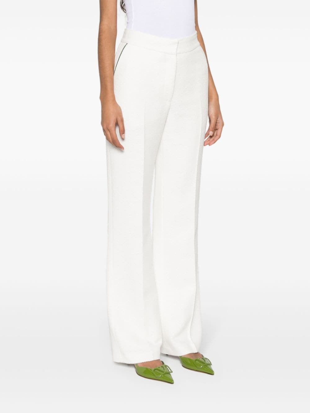 bouclÃ© tailored trousers - 3