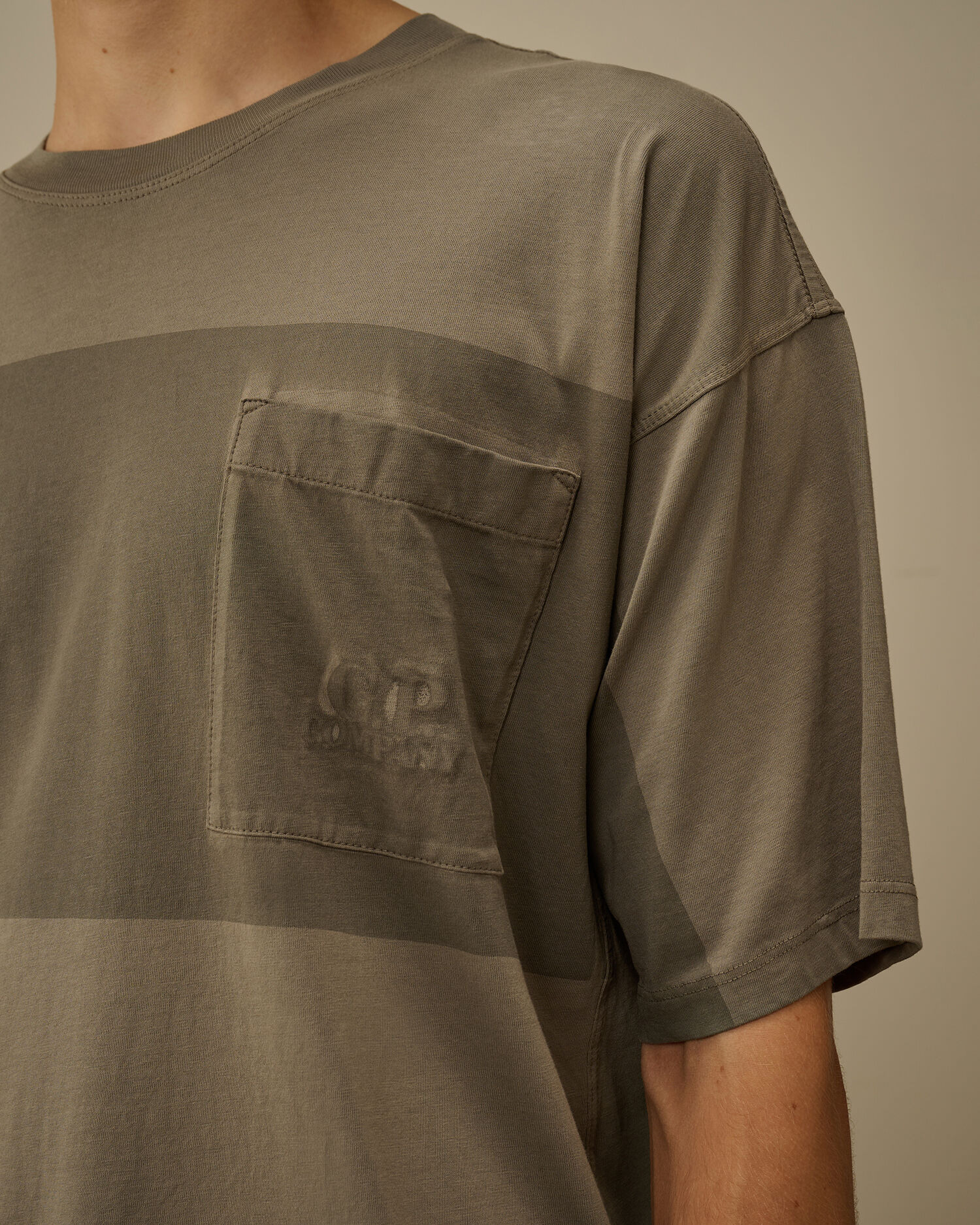 24/1 Jersey Short Sleeve Printed Chest Pocket T-Shirt - 5
