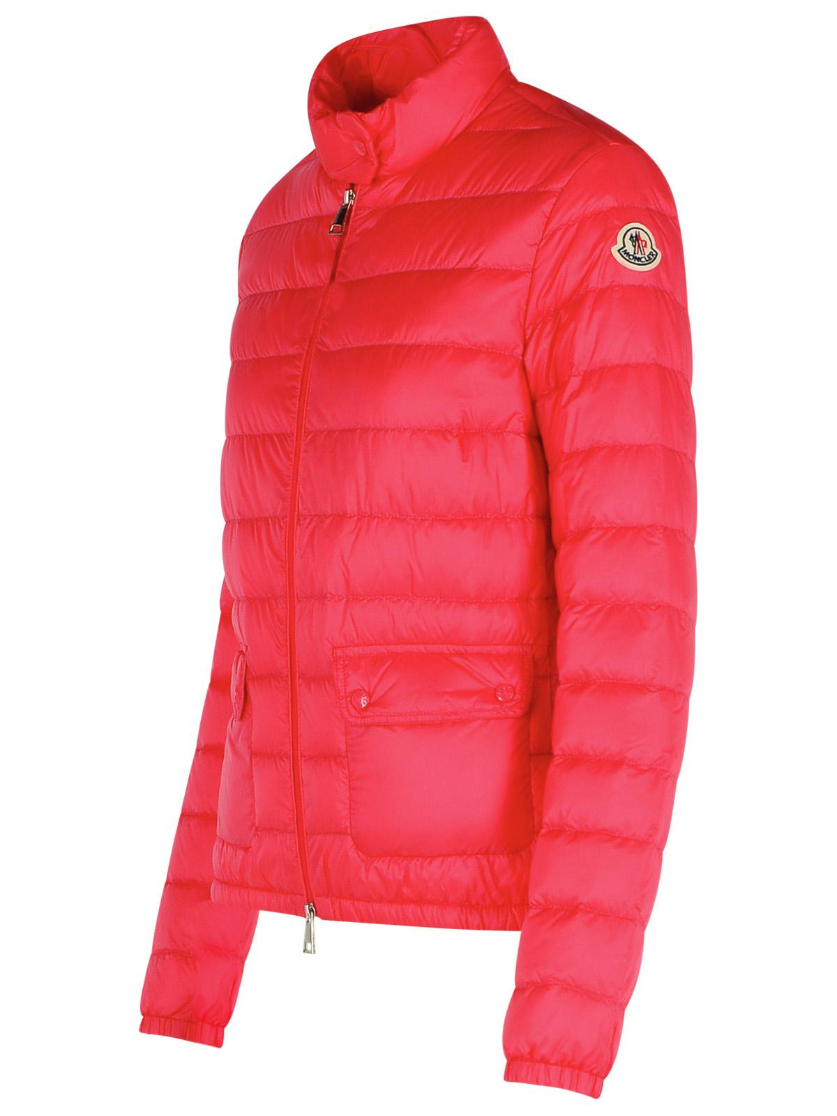 Moncler 'Lans' Fuchsia Polyamide Down Jacket Women - 2