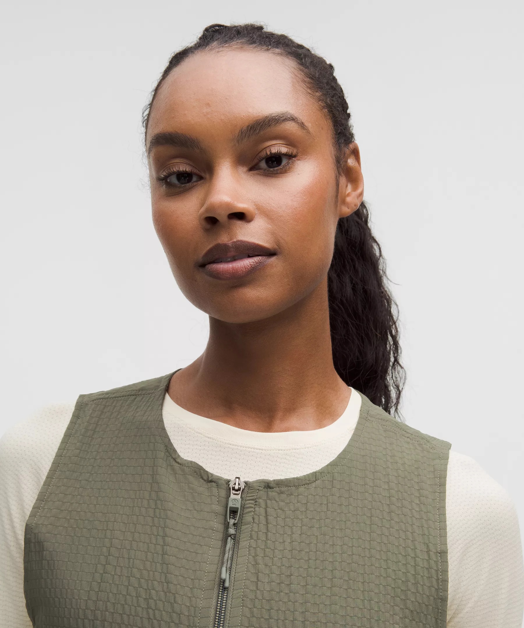 Grid-Texture Hiking Cargo Vest - 4