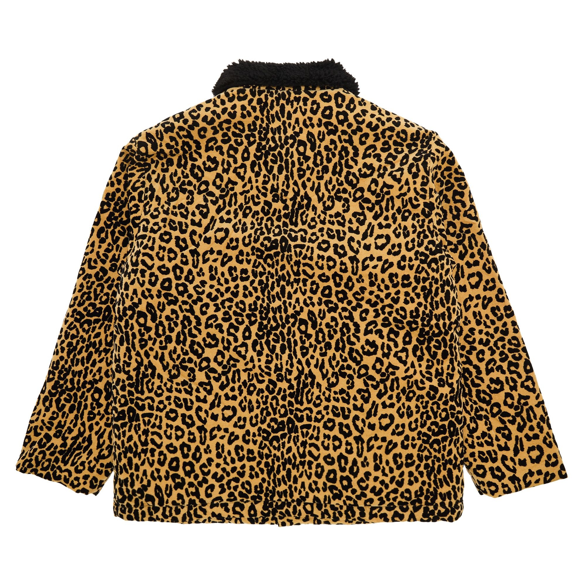 Supreme Kindermann Uncut Corduroy Car Coat 'Leopard' - 2