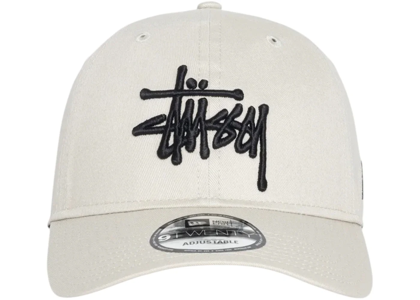 Stussy New Era 9Twenty Basic Strapback Sand - 1