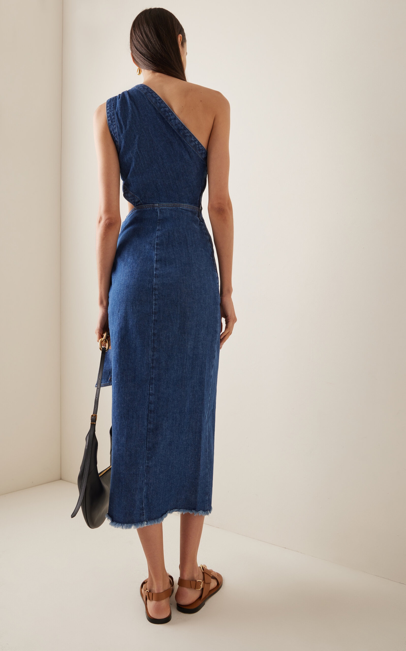 Doran Denim Midi Dress navy - 4