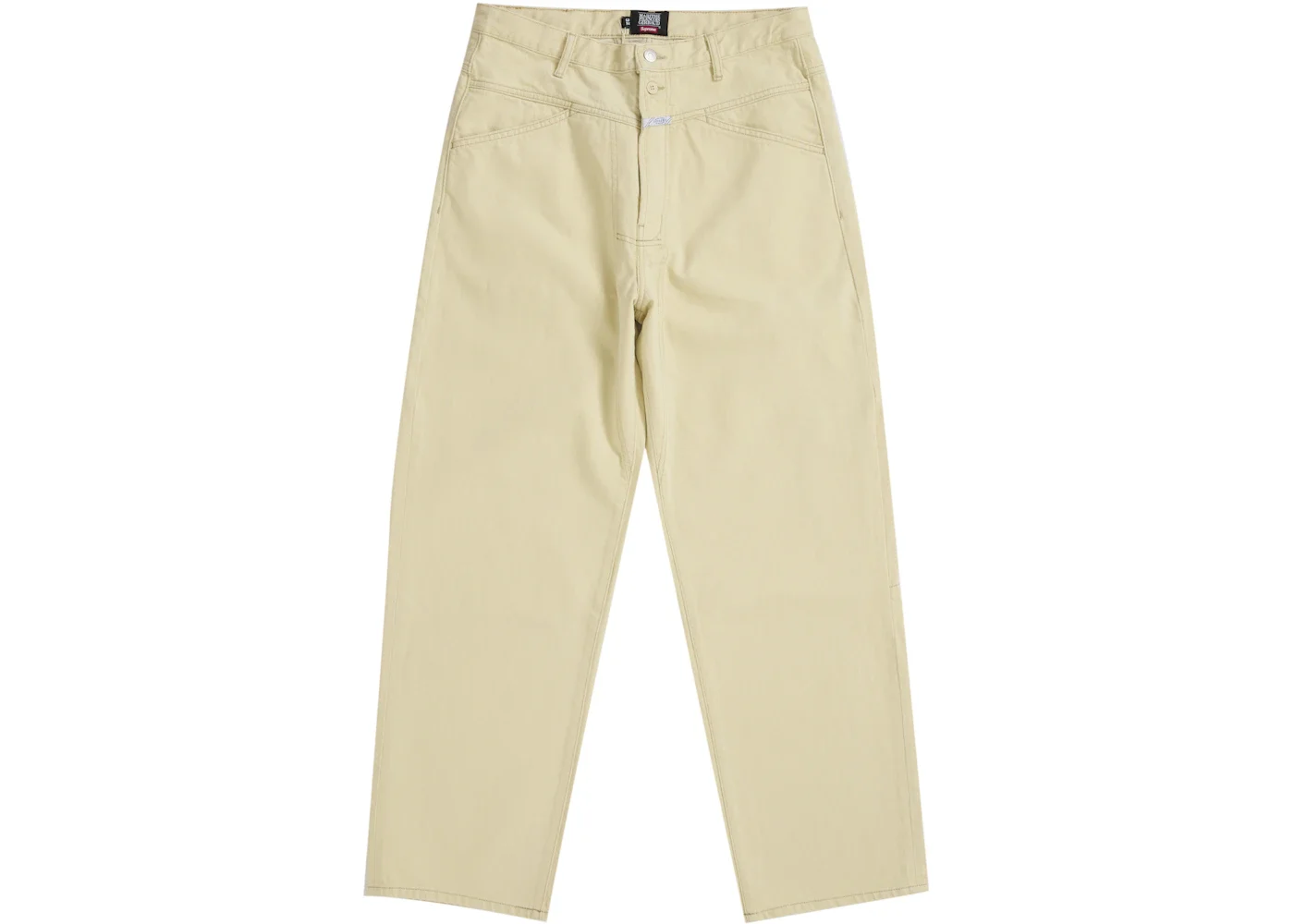 Supreme Marithé + François Girbaud X-Seam Baggy Jean White - 1