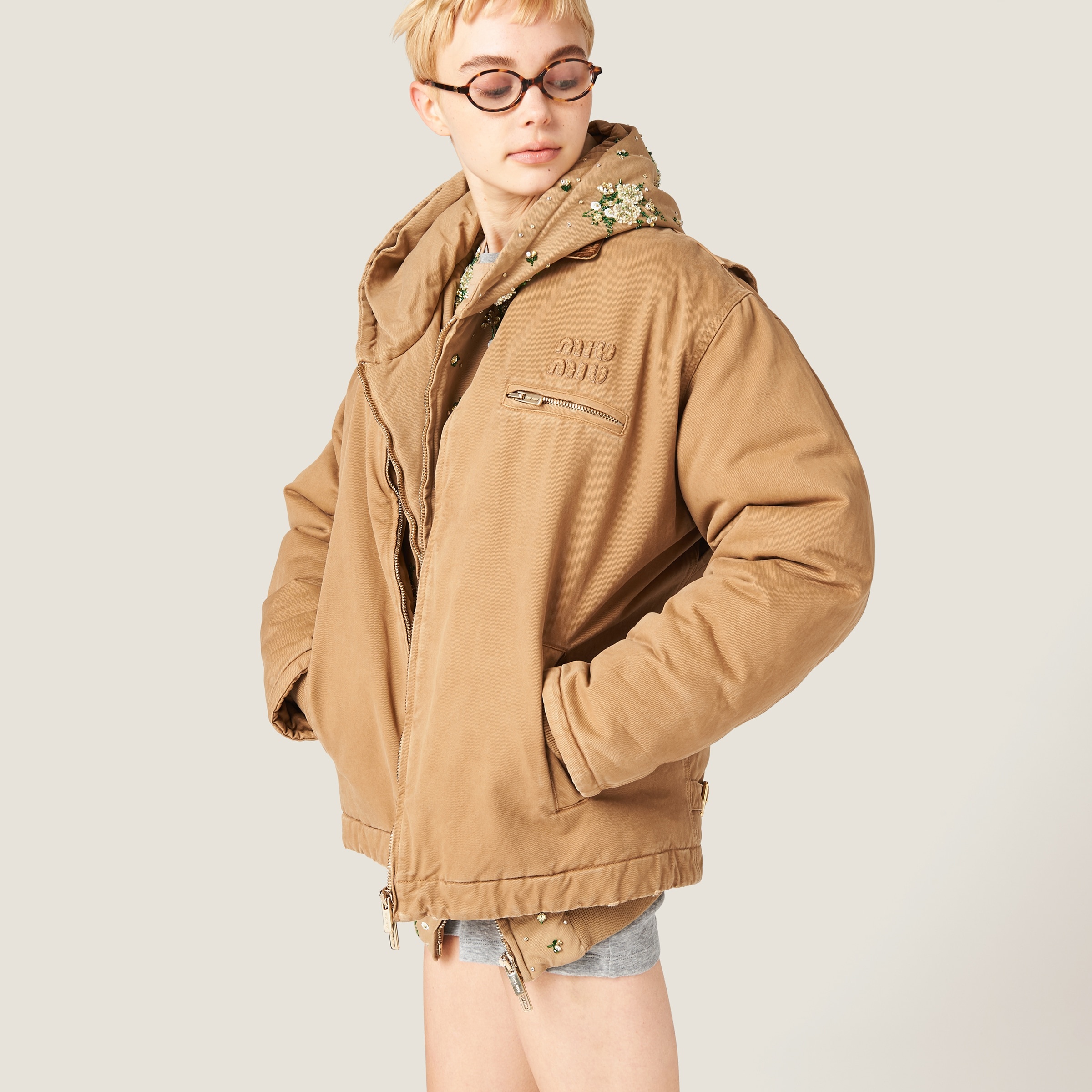 レディースウェア DECEMBERMAY Adorable collage Blouson DECEMBERMAY Adorable collage Blouson