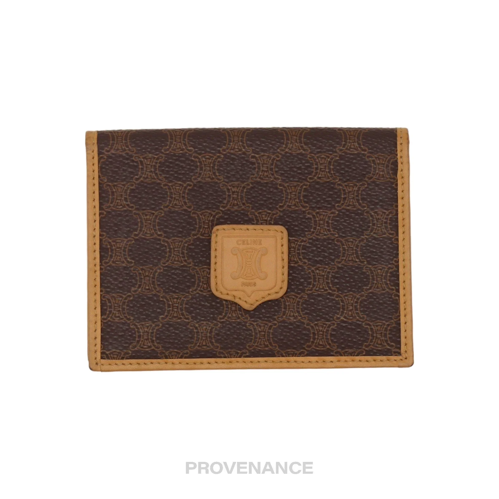 Celine Pocket Organizer Wallet - Macadam Triomphe - 1