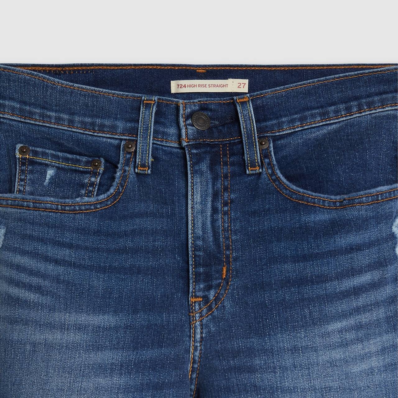 724 HIGH RISE STRAIGHT WOMEN'S JEANS - 8