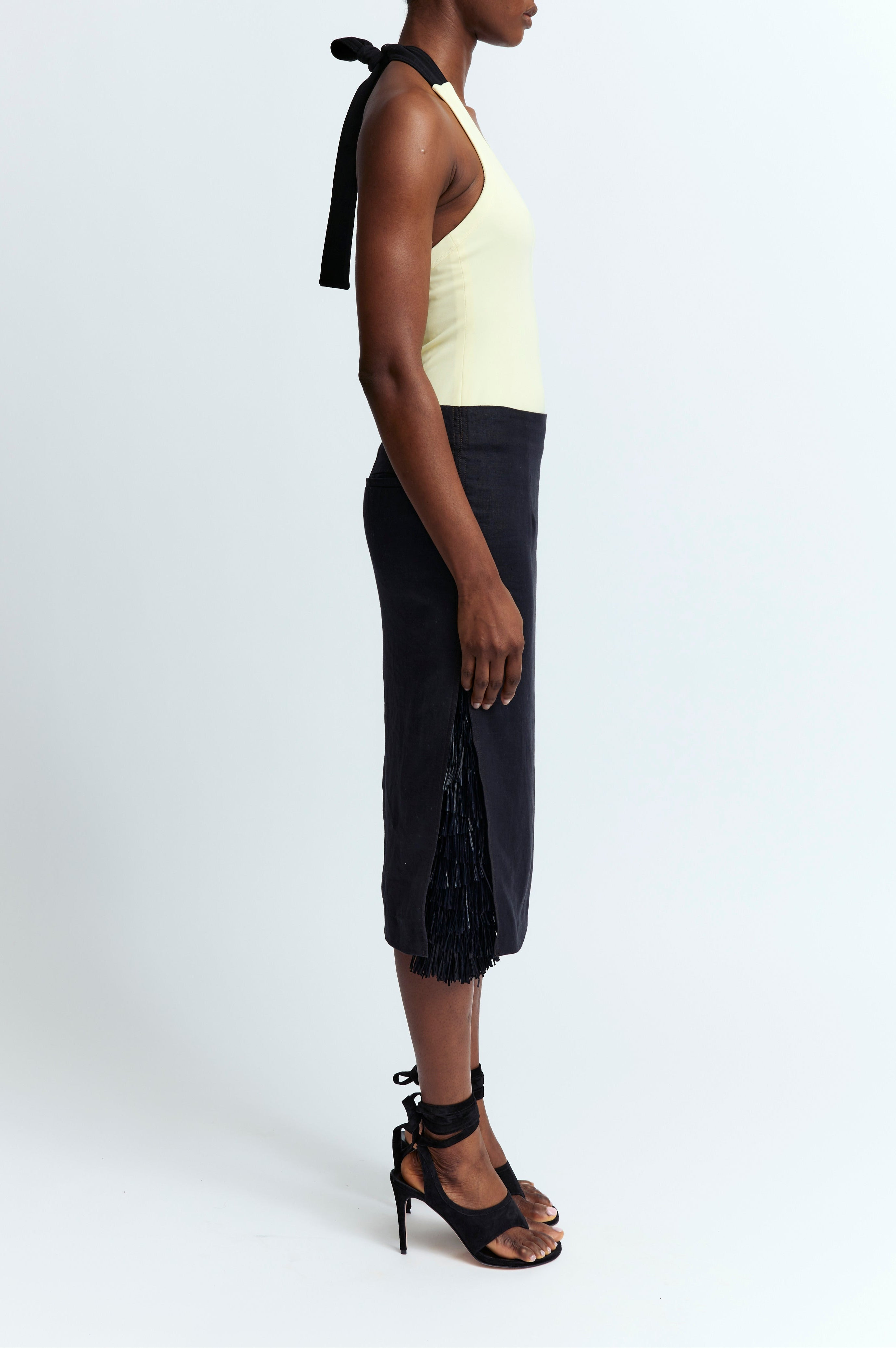 DAFNE SKIRT IN LINEN - 3